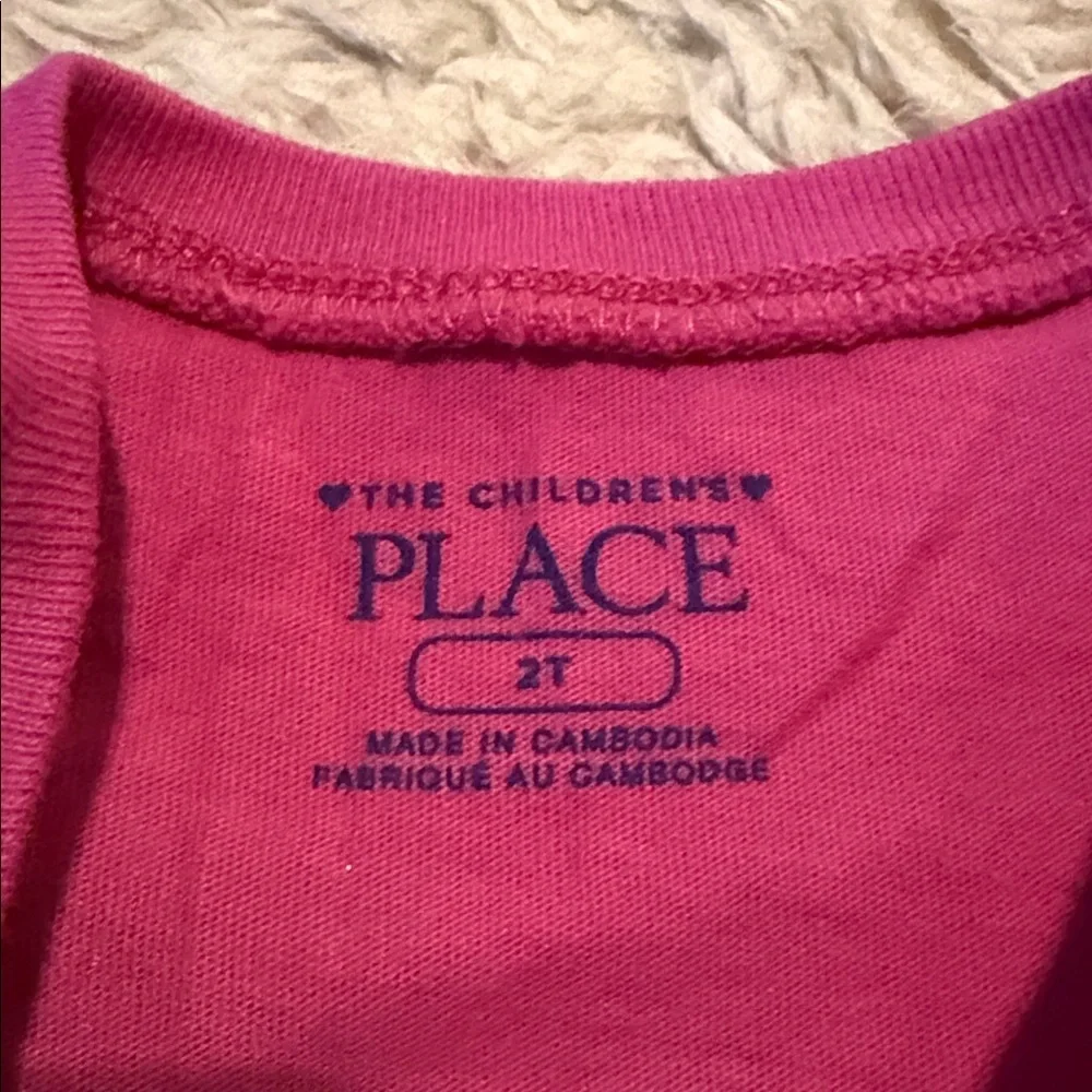 (4) Toddler Children’s Place T-shirts